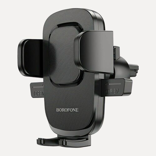 Изображение товара Держатель в автомобиль BOROFONE BH69 зажим, в воздуховод (черный)