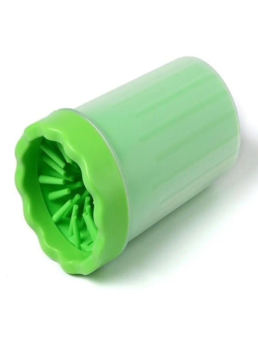Лапомойка силиконовая для крупных собак Hans&Helma 15х10х10 см, зеленая