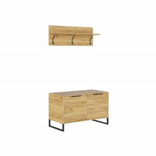 Прихожая лофт - Дуб Крафт золотой 6990₽