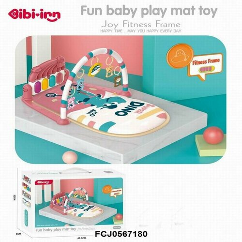 Развивающий игровой коврик для малышей музыкальный 453328 2744₽