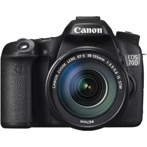 Фотоаппарат Canon 70D kit 18-135mm STM черный 8190000₽