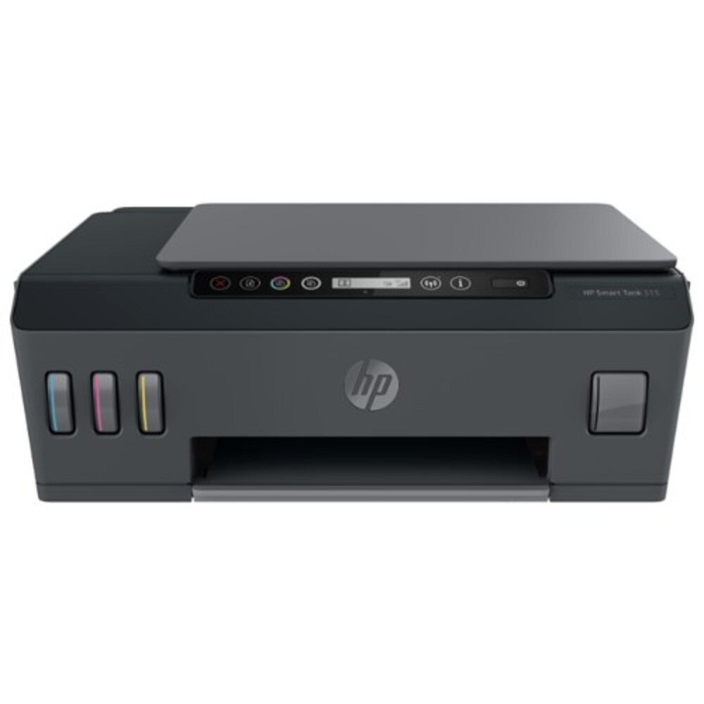 HP Smart Tank 515 (1TJ09A) { МФУ, А4, 1200х1200 ч/б, 4800x1200 цвет, 22 стр/мин (ч/б А4), 16 стр/мин (цветн. А4), 256 МБ, USB, Bluetooth, Wi-Fi}