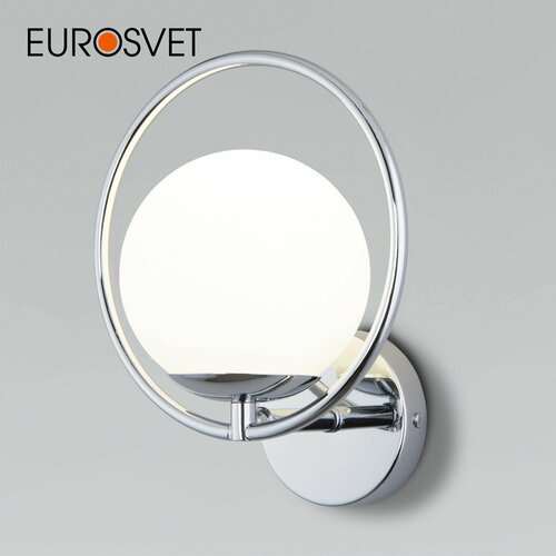 Бра / Настенный светильник Eurosvet Ringo 50289, E27, 60 Вт, цвет хром