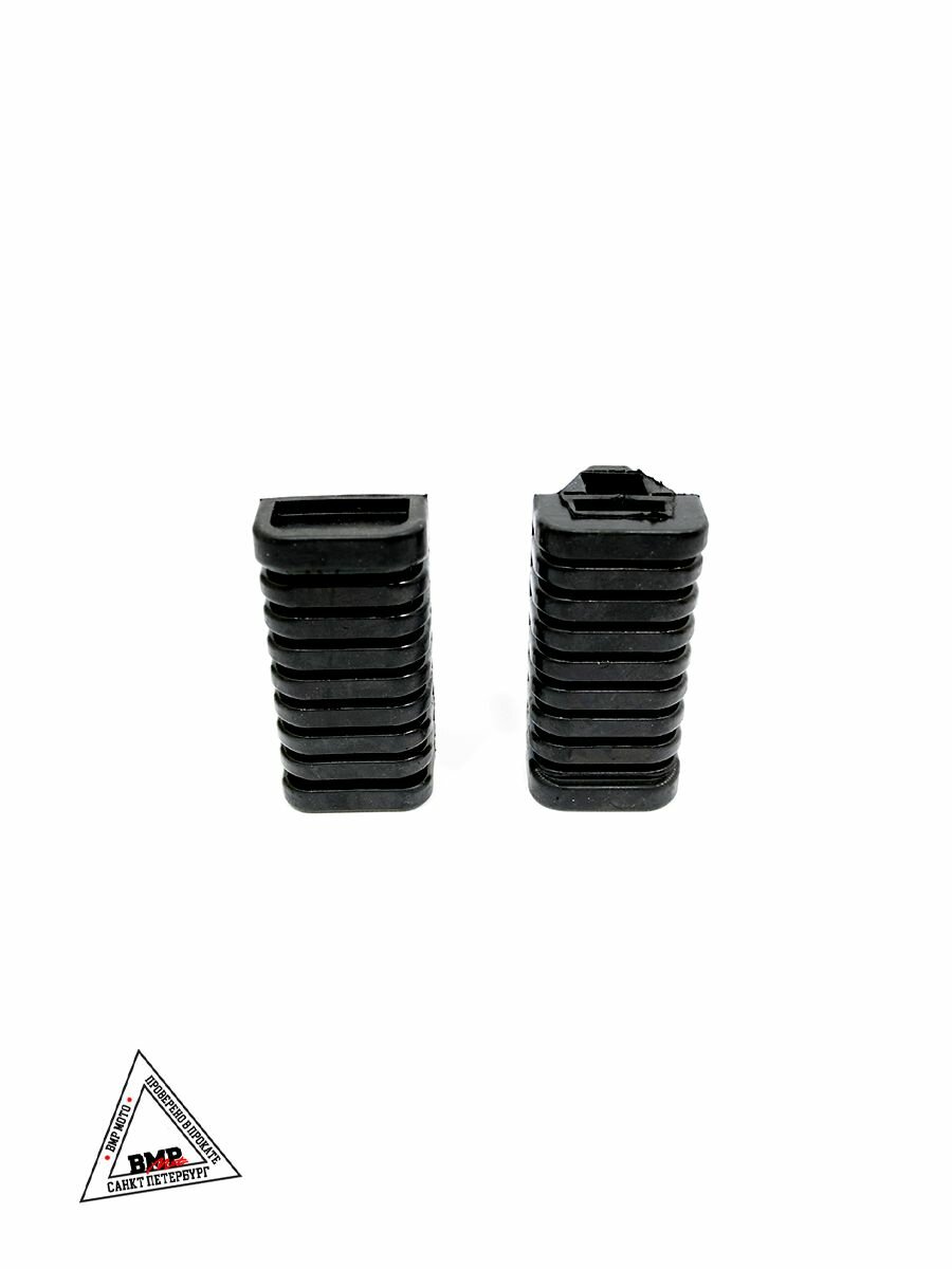 Резинки подножки водителя на мопед Альфа / Дельта боковые — фото 1