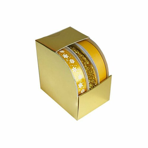 Лента Трио Золото / 1,5 см *3 м