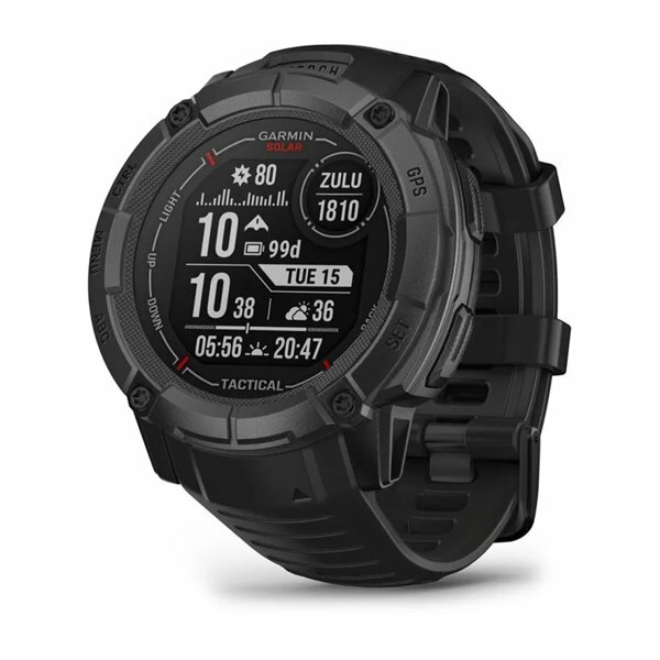 Умные Часы Garmin Instinct 2X Solar, тактический черный