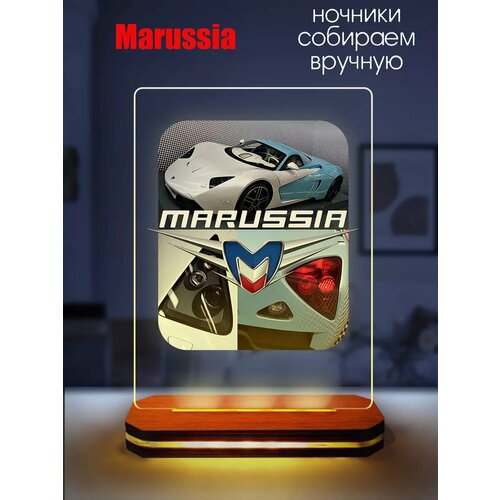Ночник cветодиодный 3D подарочный USB светильник Marussia