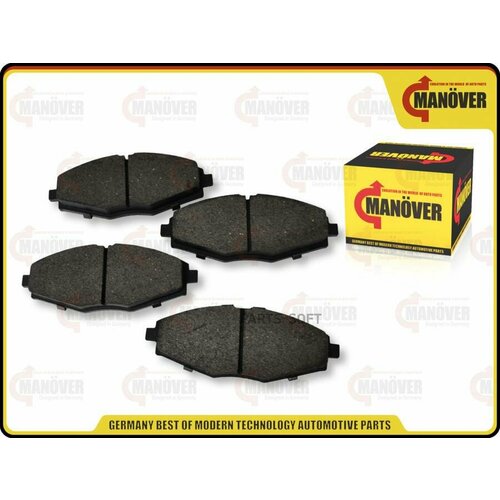 MANOVER MR2014873 Колодки тормозные дисковые DAEWOO MATIZ I M100 1998- CHEVROLET SPARK I M100 2000-2011 960₽