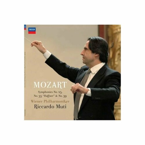 0028948262496, Виниловая пластинка Muti, Riccardo, Mozart: Symphonies Nos.25, 35 & 39 (Analogue)