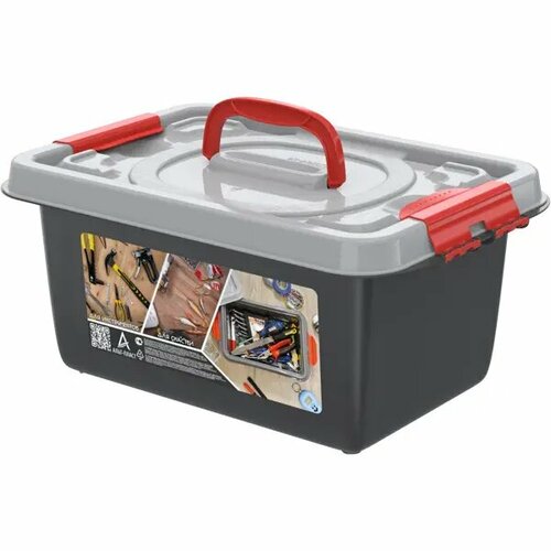 Бокс универсальный с вкладышем АП 406 10 л 369x211x242 мм 1946₽