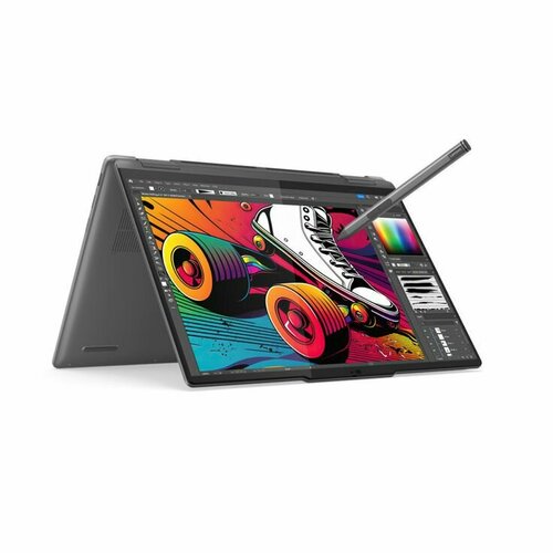 Ноутбук Lenovo Yoga 7 Gen 9 14 WUXGA Touch IPS Ryzen 5 8640HS16GB512GB SSDRadeon 760M GraphicsWin 11 HomeRUSсерый 83DK000FUS 110817₽