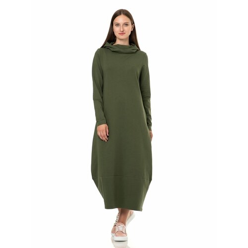 фото Платье askworld бохо, размер 50/170-176, хаки