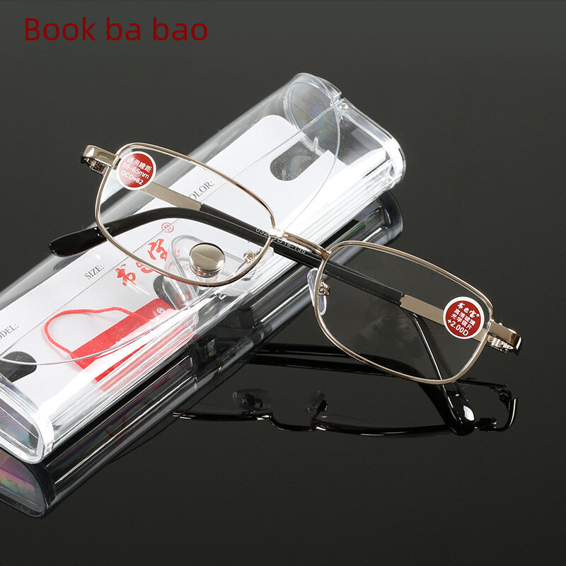 фото Очки для чтения Shubao, оптическое стекло, диоптрии +200