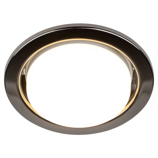 Светильник встраиваемый ЭРА Sphere GX53 13Вт черный металл