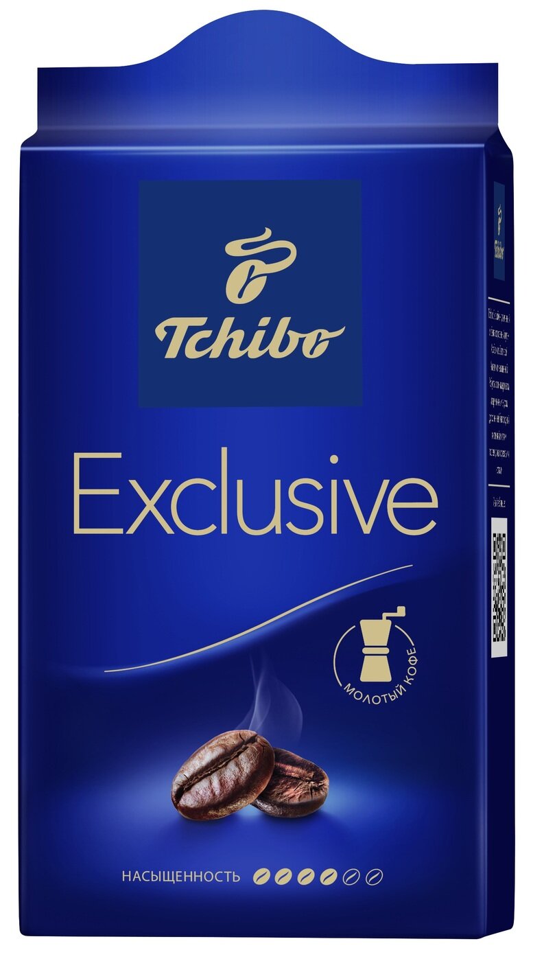 Tchibo Exclusive кофе молотый, 250 г