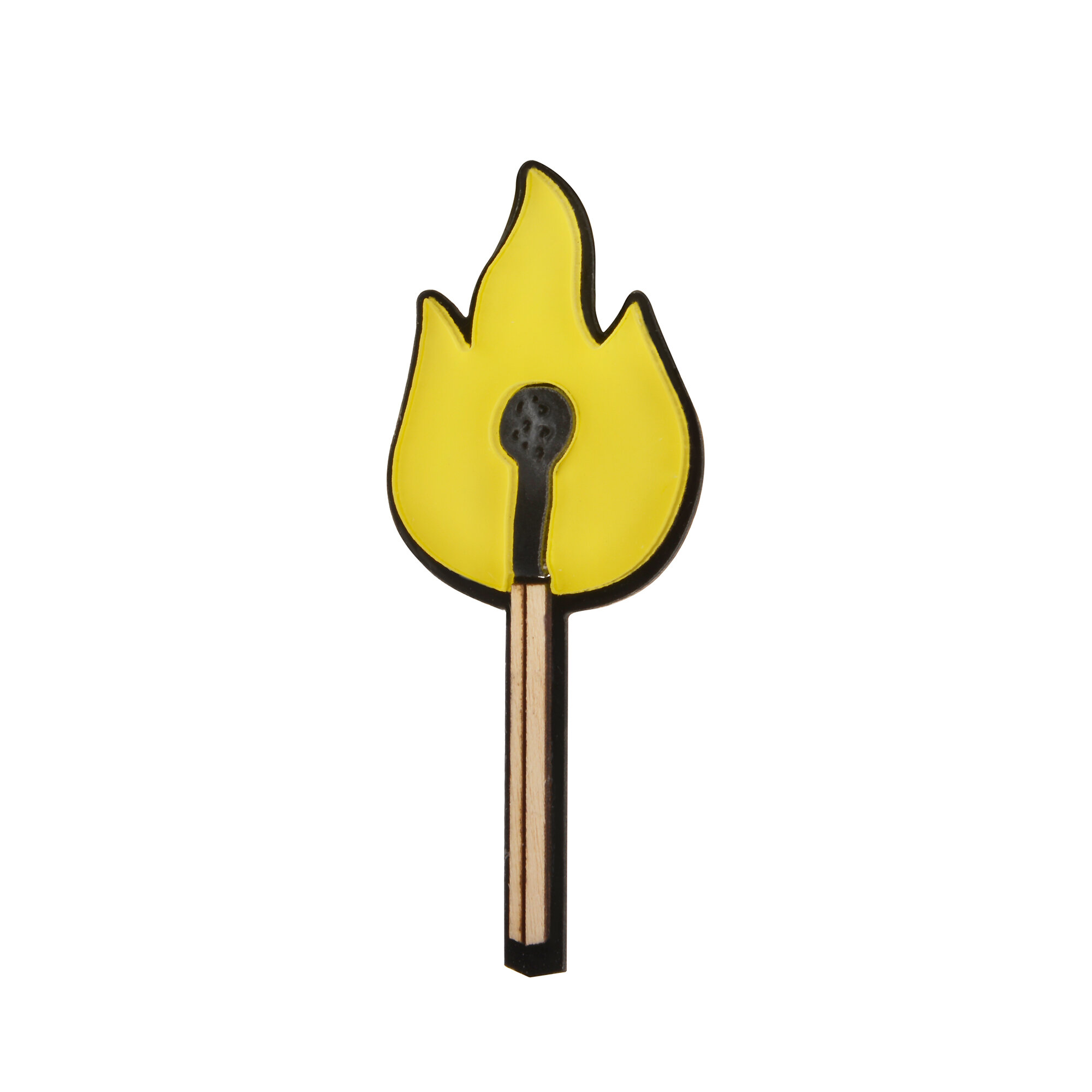 Брошь MONOLAMA, желтый — фото 1