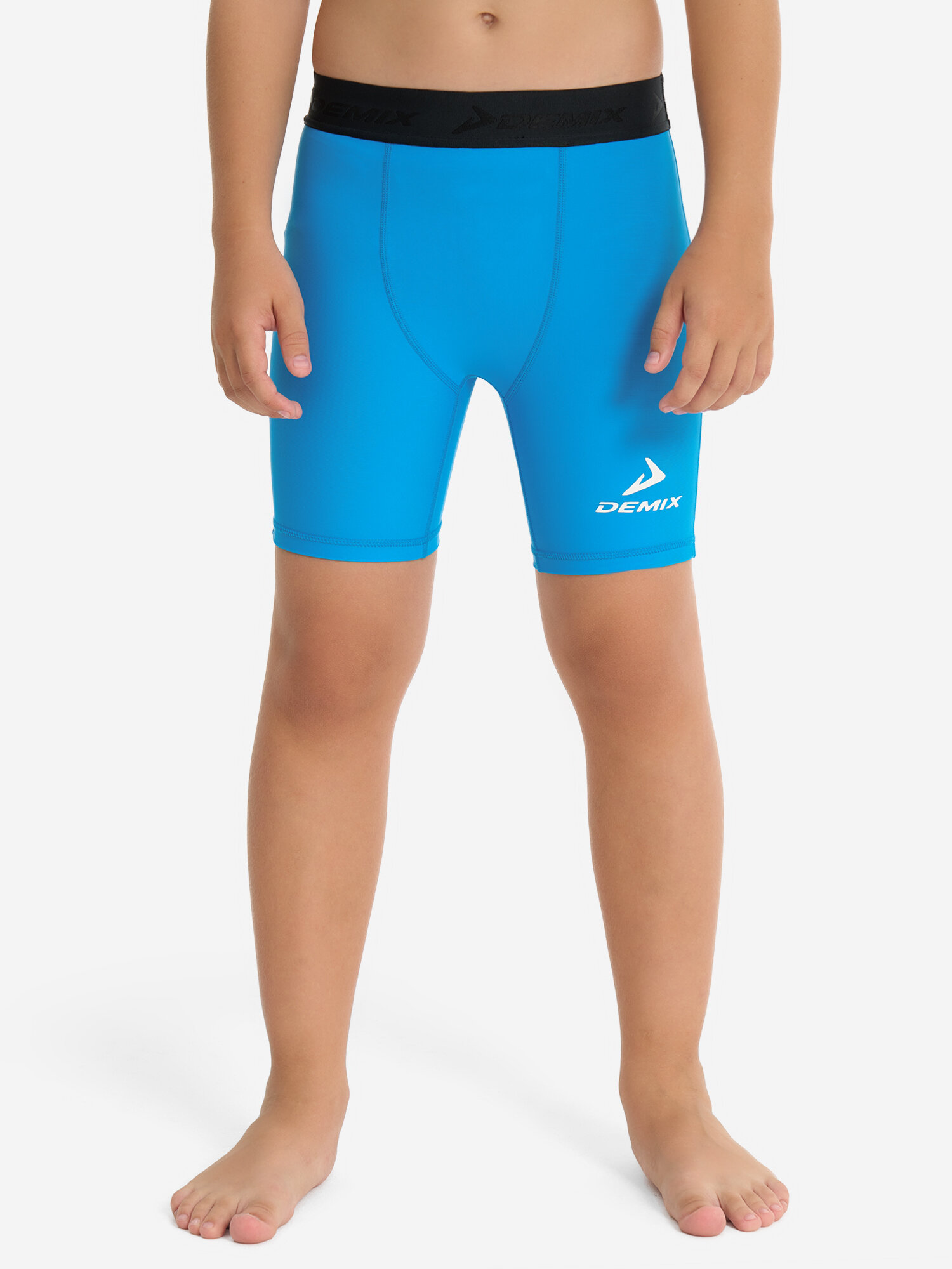 Шорты спортивные Demix Protect Tight Y, размер 146/152, ярко-голубой