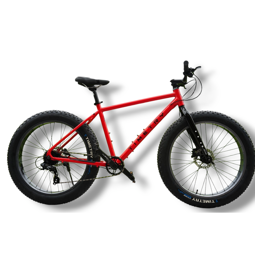 Велосипед фэтбайк Fatbike Time Try TT2228s 26 Алюминиевая рама 195 Гидравлический Тормоз красный 38300₽