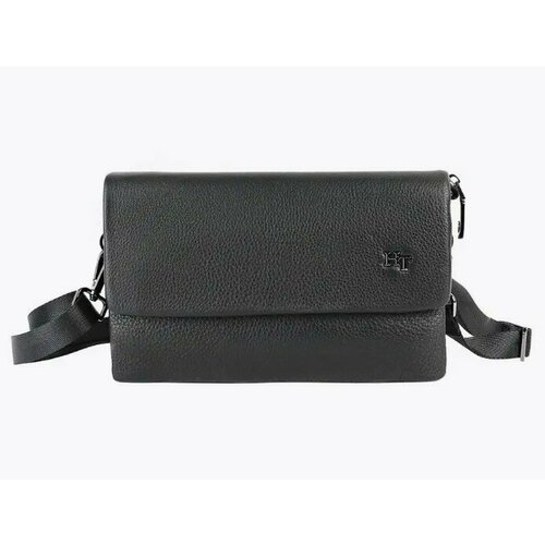 Сумка клатч Hight Touch фактура зернистая черный 7700₽