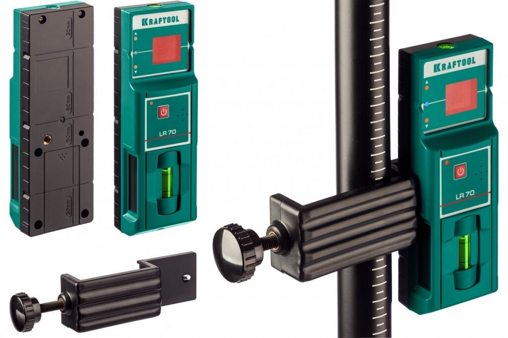 Детектор для линейного нивелира Kraftool LR 70 34607