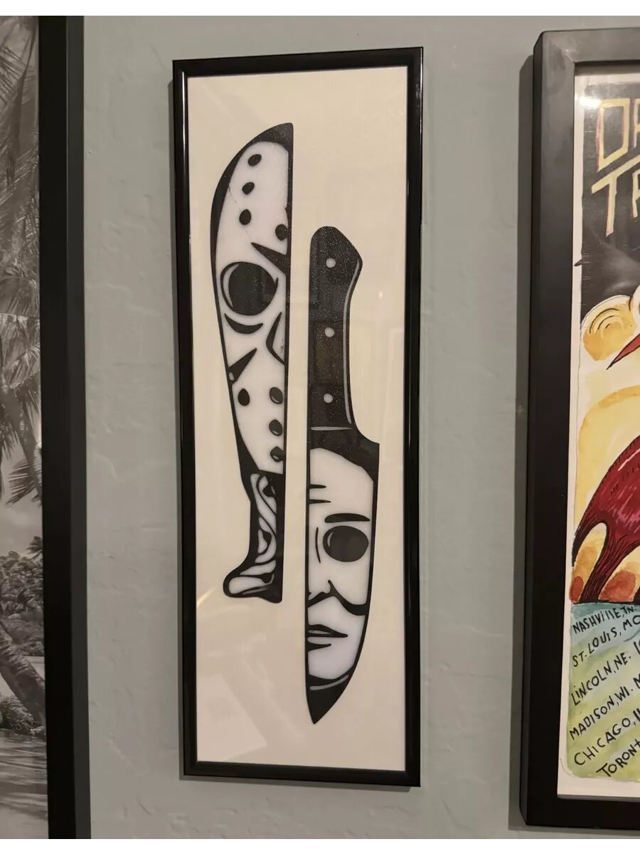 Набор Хоррор Ножей фигурок герои Ужасов — фото 1