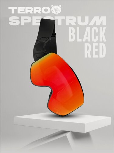 Изображение товара Маска горнолыжная TERROR SPECTRUM Red