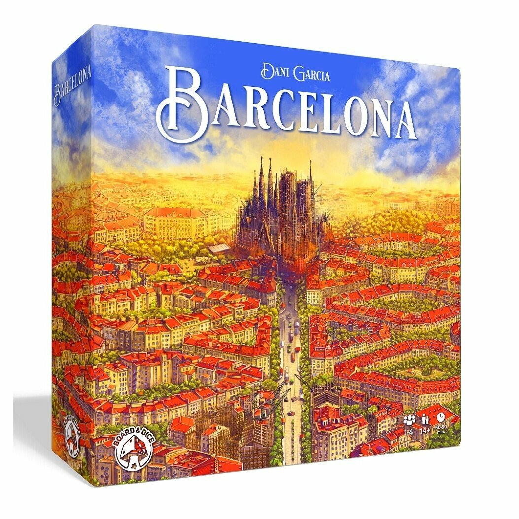 Настольная игра Board&Dice "Barcelona" Барселона, на английском языке (BND2023)