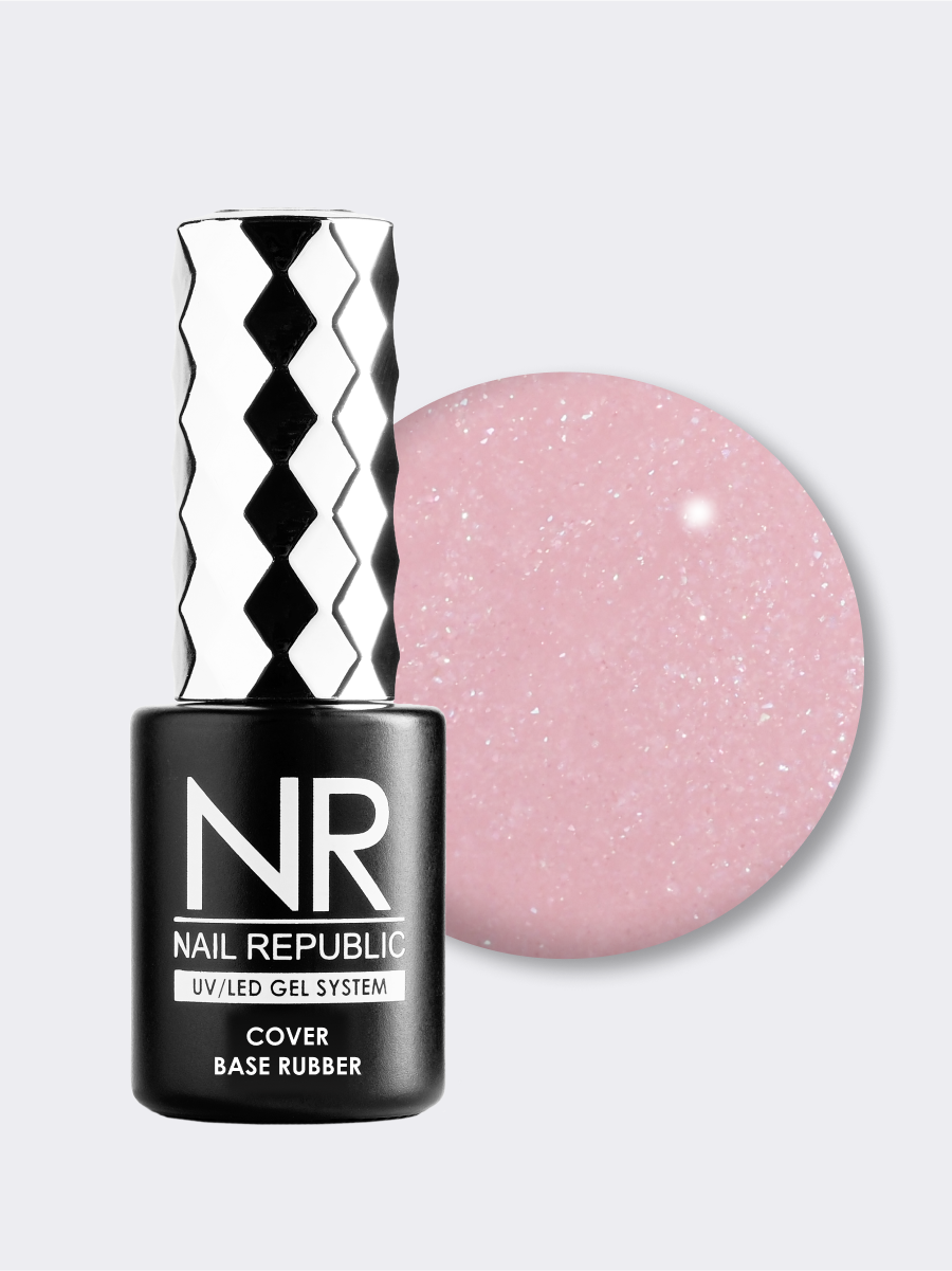 Nail republic каучуковая камуфлирующая база №014 10МЛ