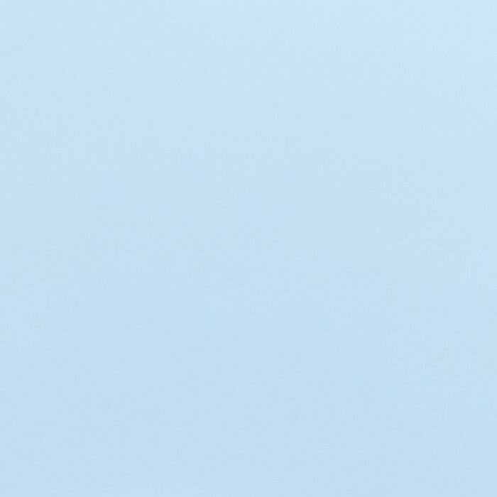 Пленка Sima-land матовая, "PASTEL", Небесно-голубой, 0,59х7 м, 180 гр — фото 1
