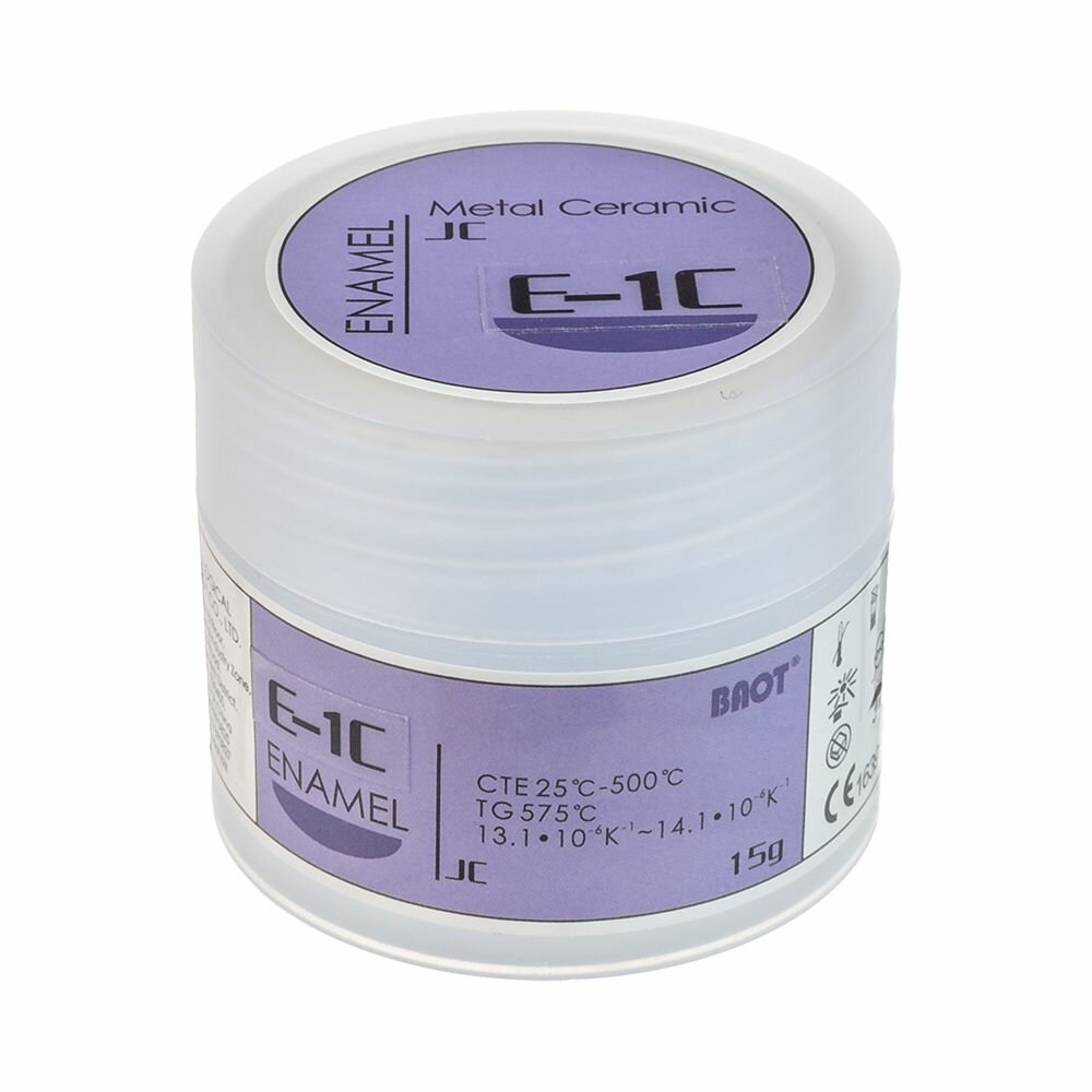 BAOT JC Enamel E-1C / Масса керамическая для металлокерамики Эмаль E-1C (15 гр) баот