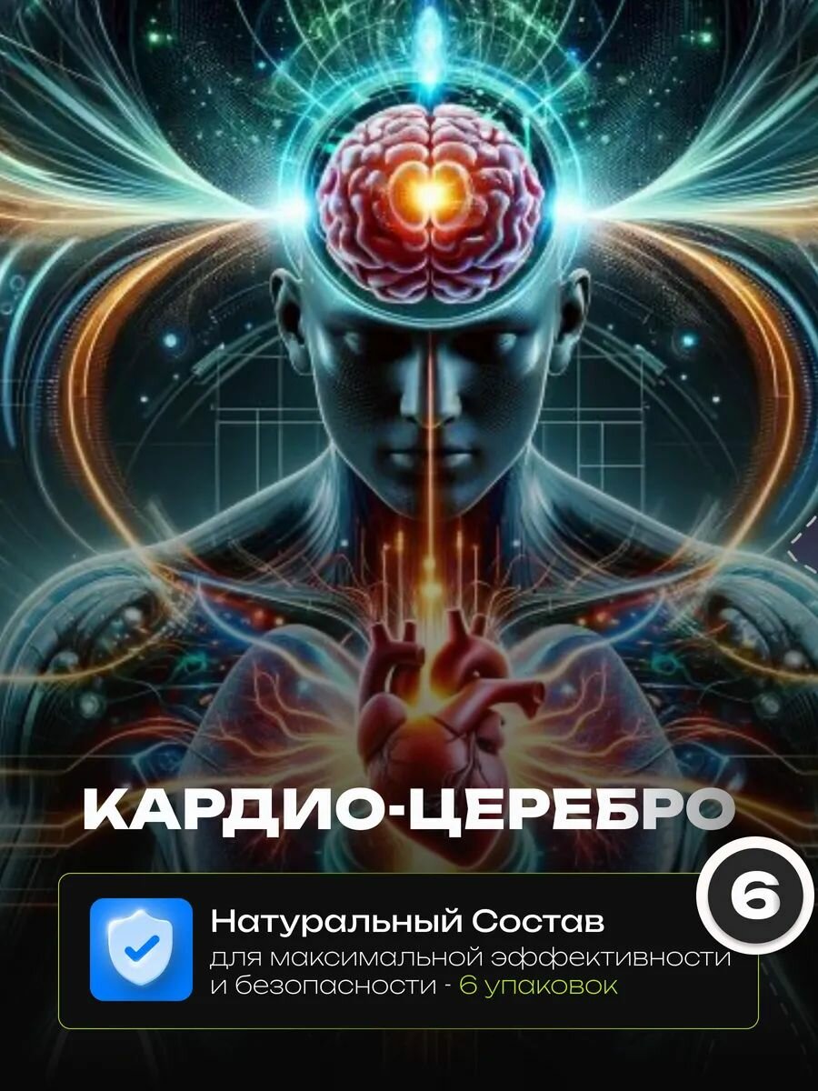 Картинки Усиленный комплекс Сашера-Мед "Церебромакс"/"Кардиомакс", статины для мозга и сердца