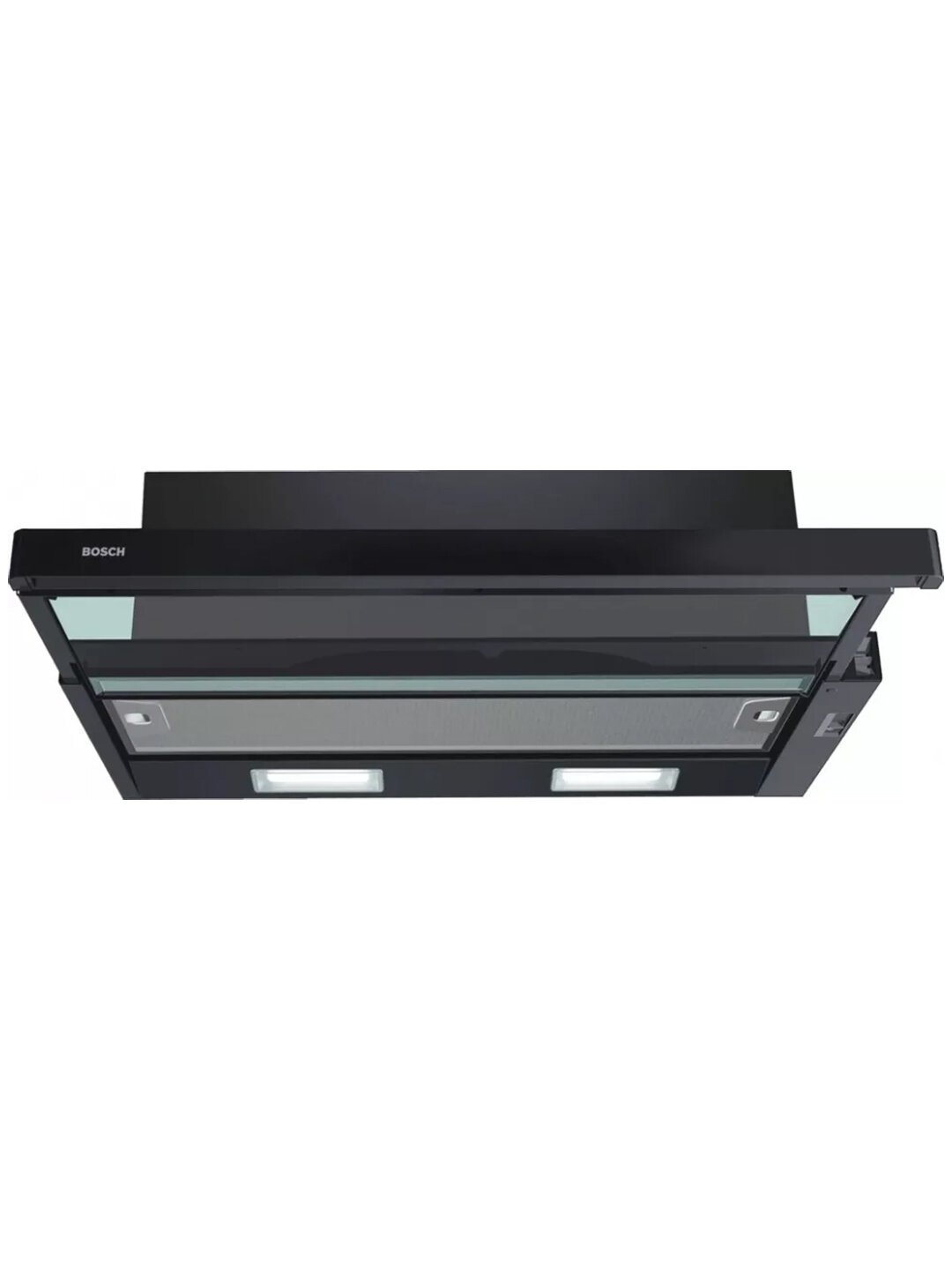 Вытяжка BOSCH Serie 2 DFT63CA60Q, телескопическая, 300м3/ч, черная, 1 двигатель