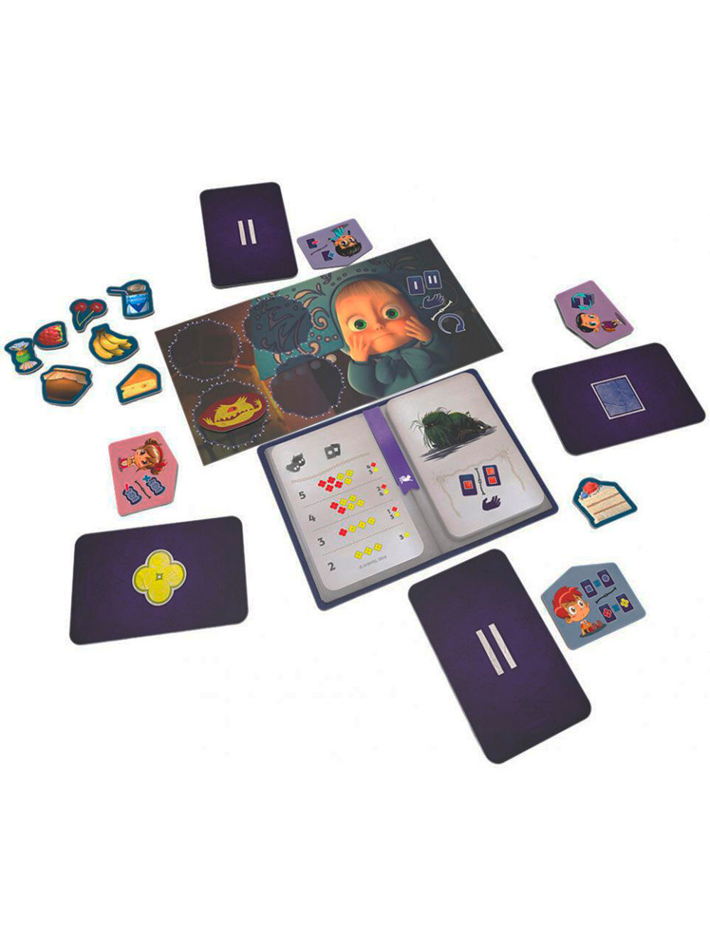 Настольная игра HOBBY WORLD Машкины страшилки, квест, для всей семьи, от 6 лет — фото 1