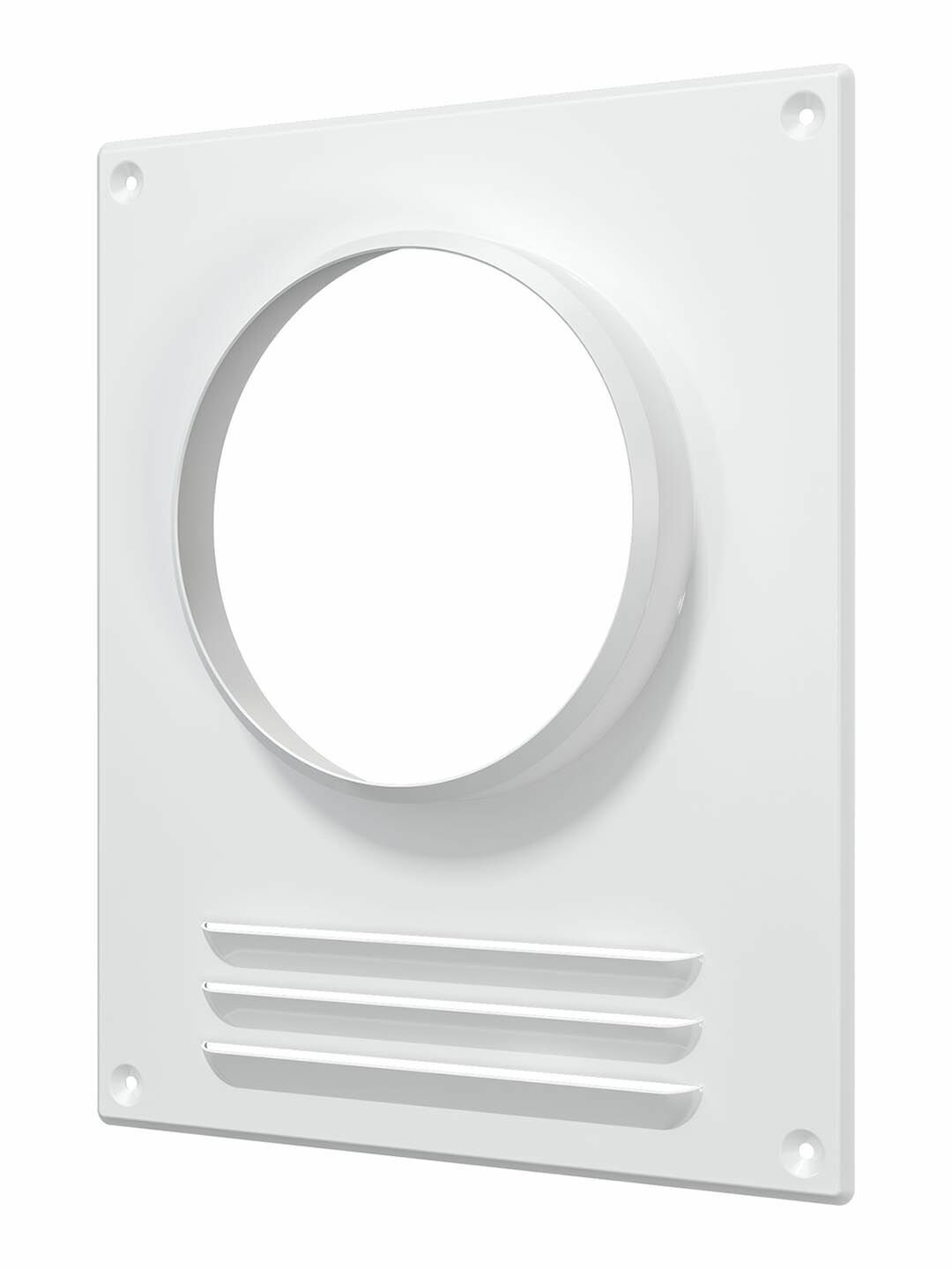 Площадка торцевая птмр фланец D125 решетка 196х236 окраш. сталь ERA