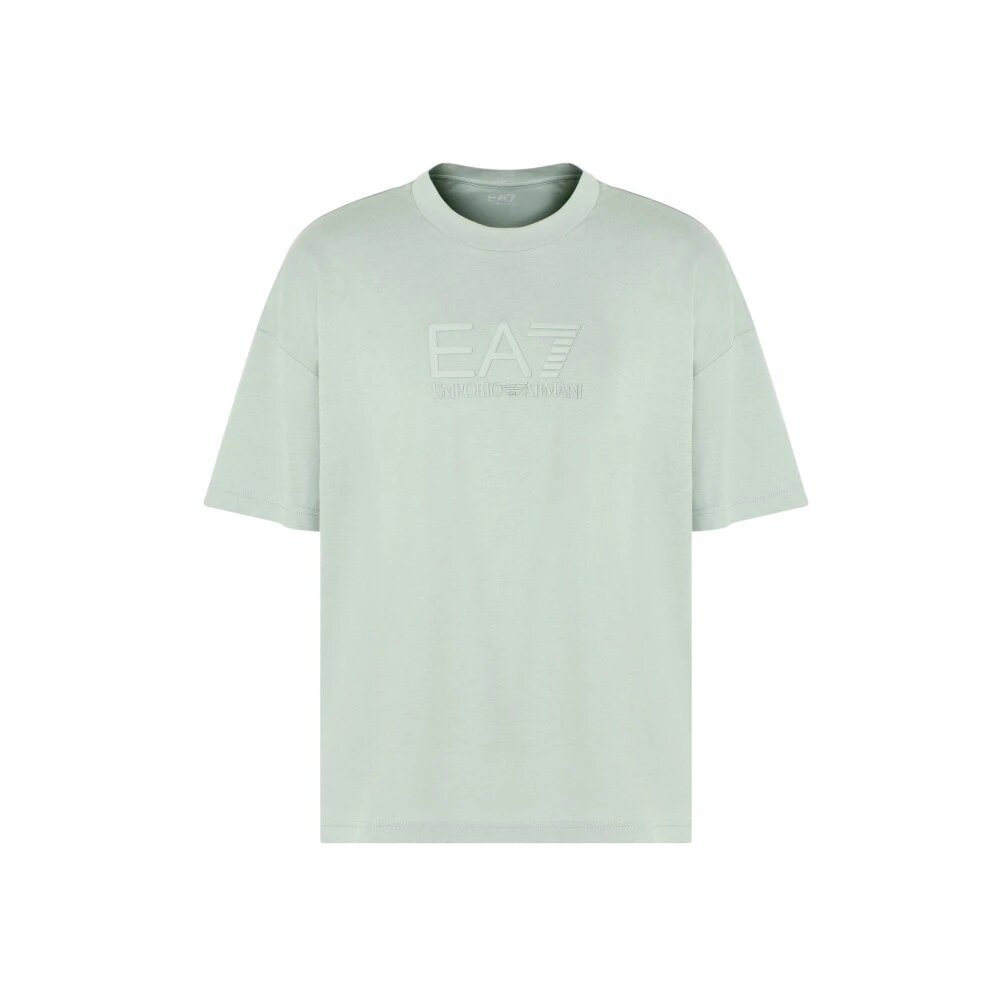 Футболка EA7 EMPORIO ARMANI, размер 2XL, зеленый