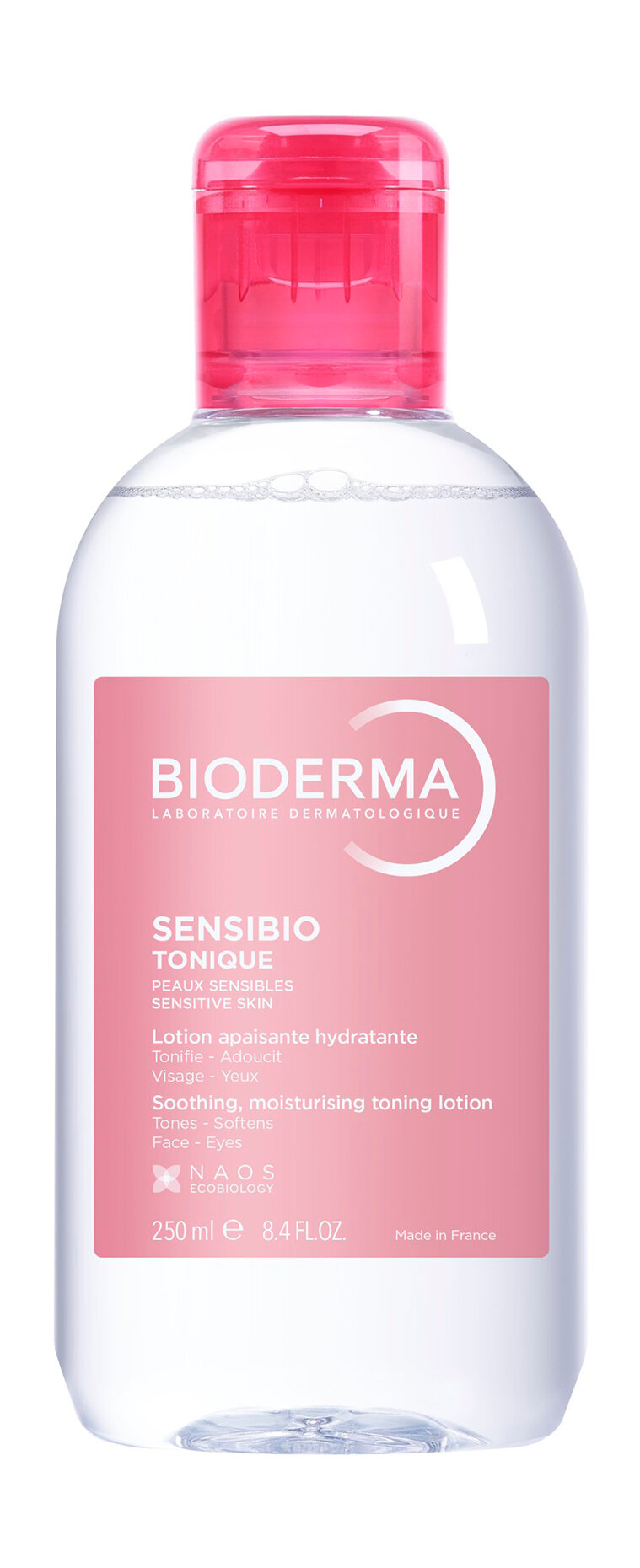 BIODERMA LABORATOIRE DERMATOLOGIQUE Sensibio Лосьон для лица тонизирующий успокаивающий для чувствительной кожи 250 мл
