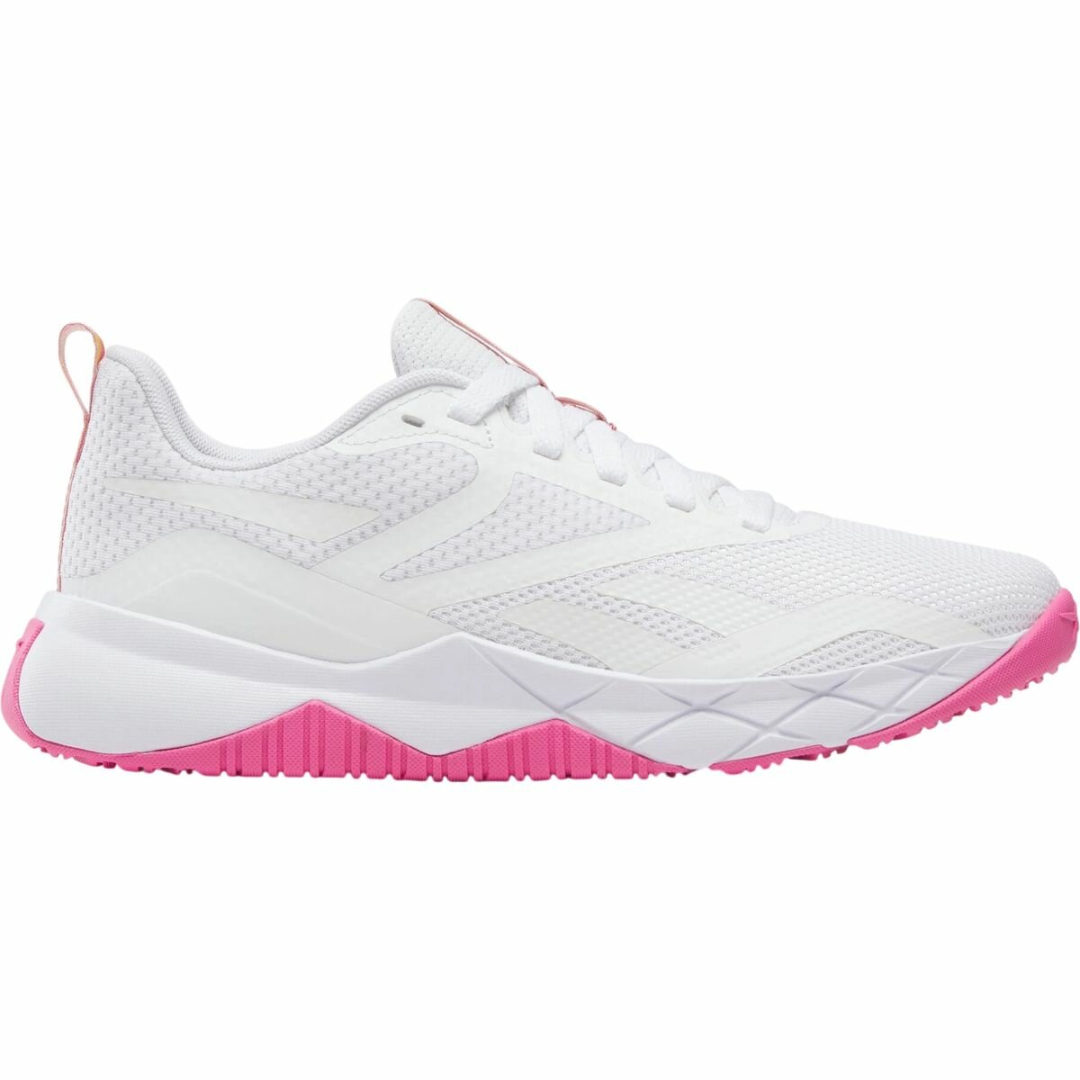 Кроссовки Reebok Nfx Trainer W, полнота F, размер 7 US, белый/розовый