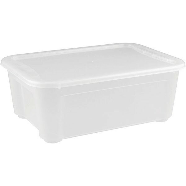 Контейнер с крышкой H=14.5 L=38.9 B=27.5см; прозр. (Restola)