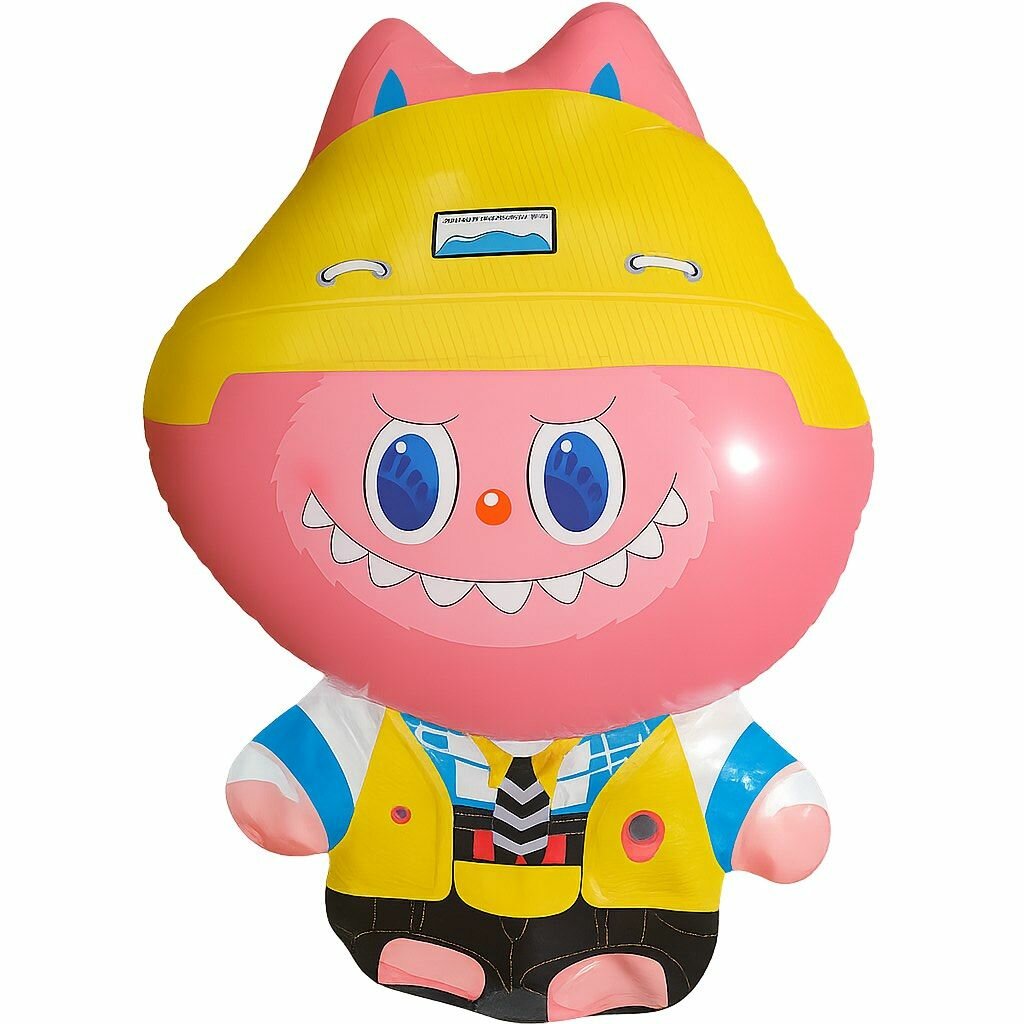 Шар Зубастик розовый — фото 1