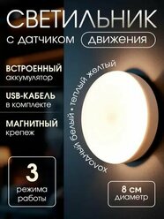 Светильник настенный с датчиком движения