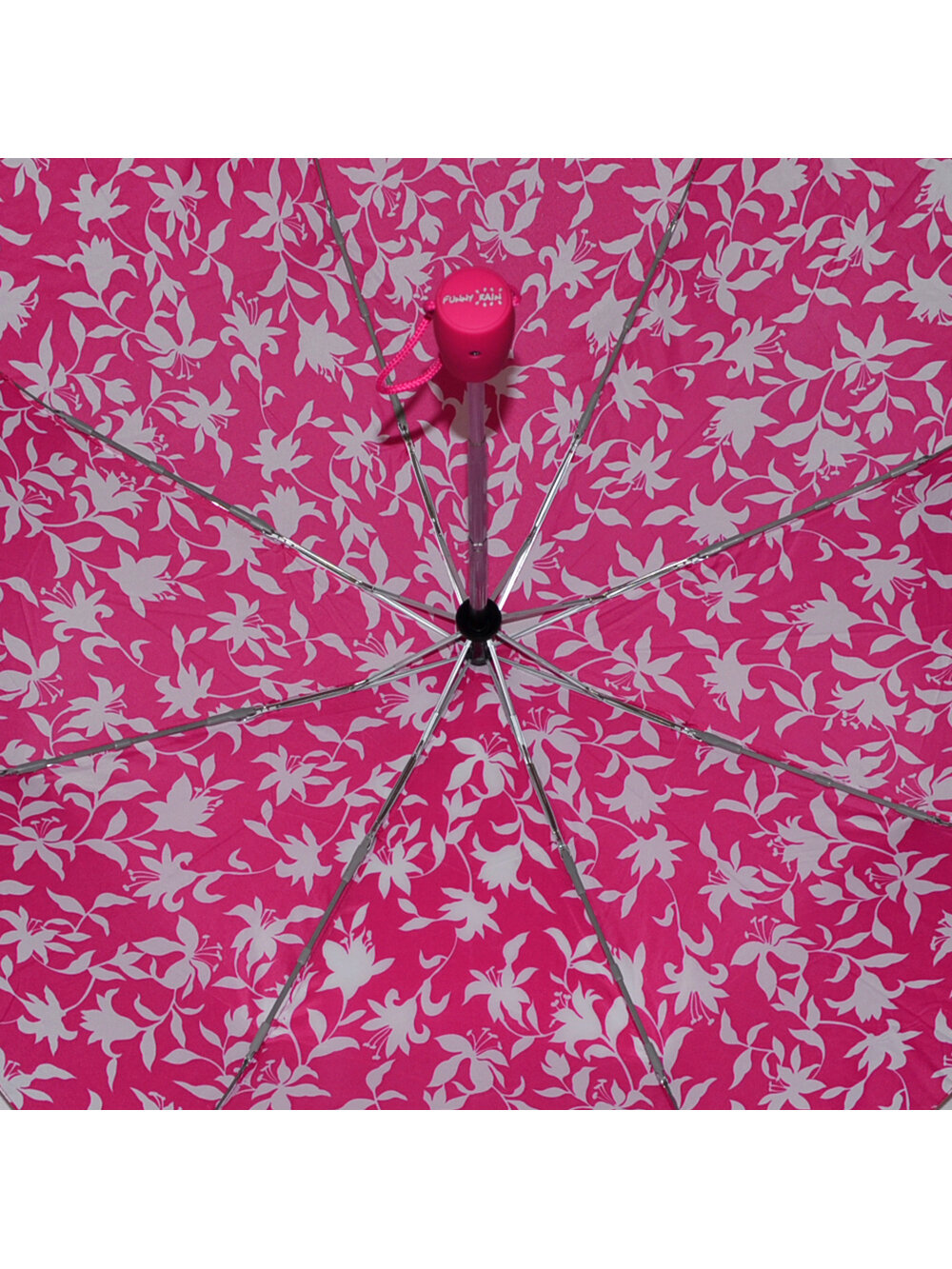 Зонт FUNNY RAIN, розовый — фото 1
