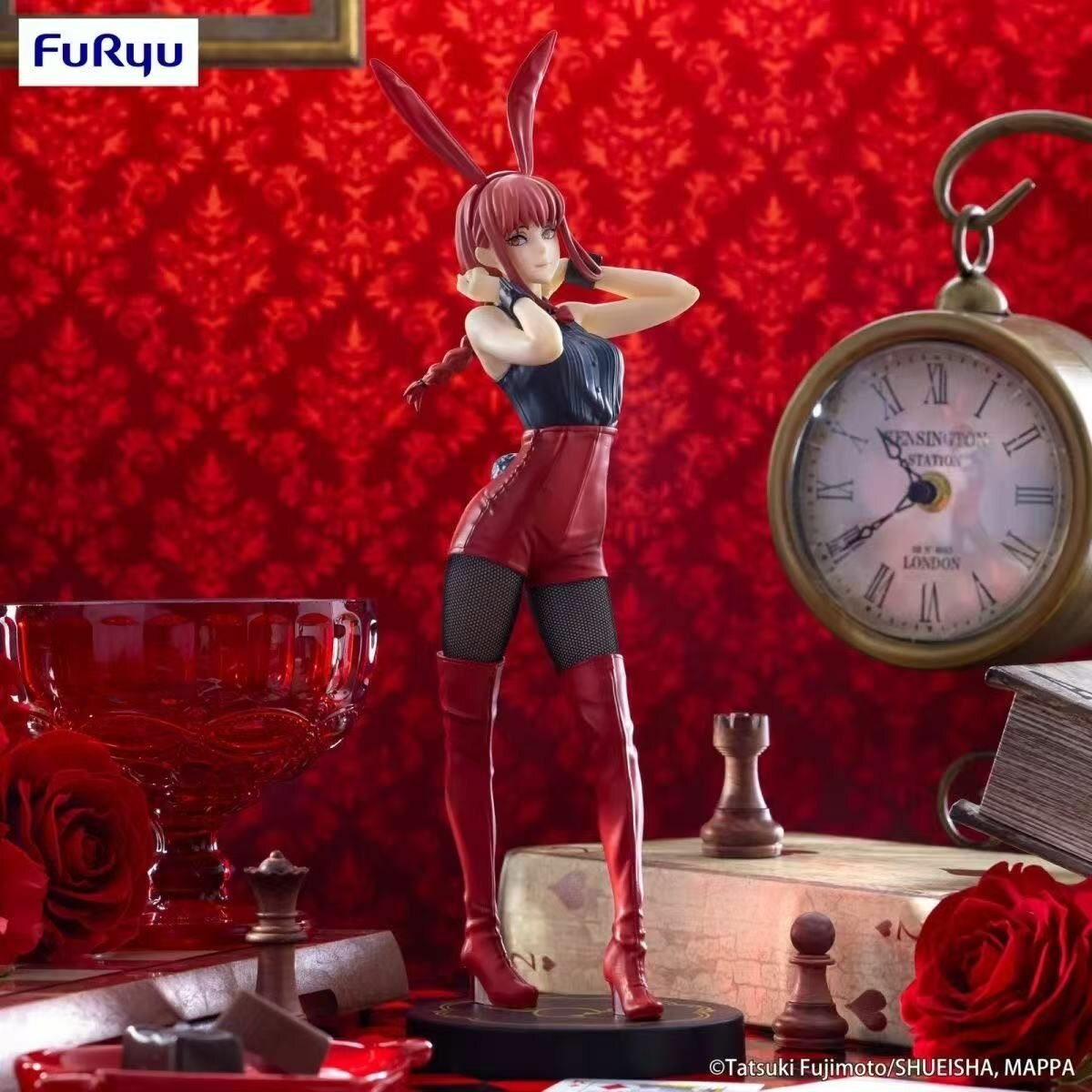 FuRyu Человек-бензопила Machima Красная девочка-зайчик 30 см