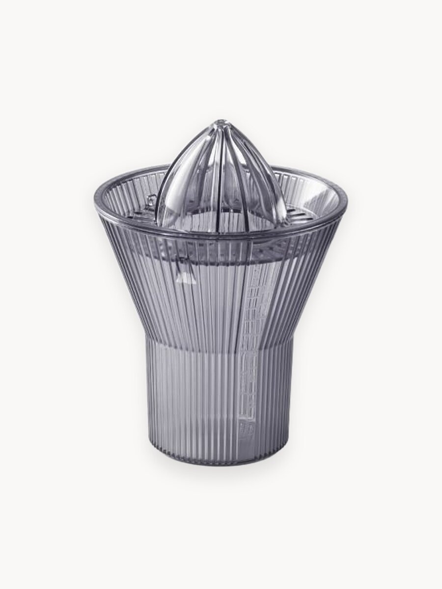 Соковыжималка для цитрусовых ручная, 13,2х18 см, пластик, MADAME COCO, серая