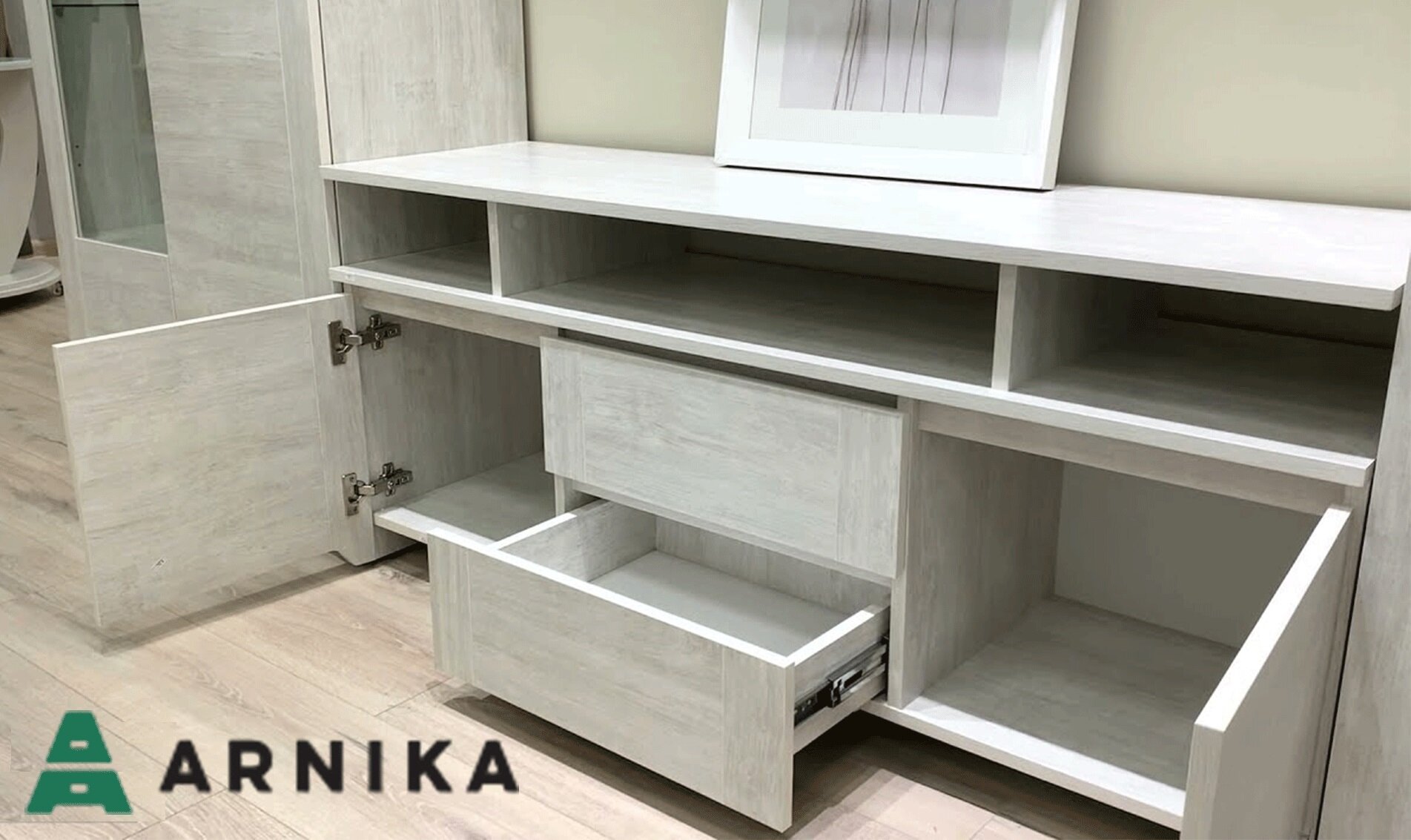 фото Твист (24) Тумба комбинированная молокай