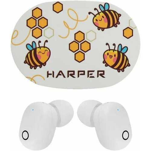 Наушники Harper Bee HB-534 white 194500₽