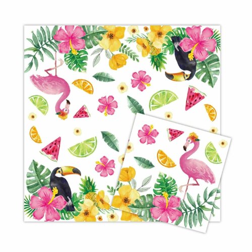 Салфетки Summer Time 33см х 33см 12 шт