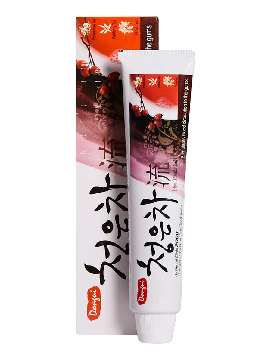 паста зубная DENTAL CLINIC 2080 Восточный красный чай, 125 г