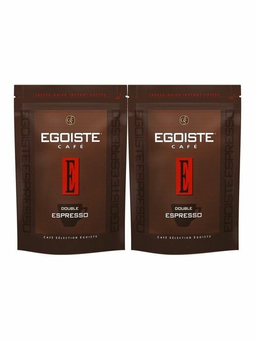Кофе Egoiste Double Espresso растворимый, 70г х 2 шт.