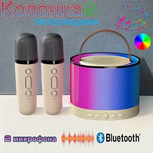 Детская караоке-система K52 с двумя микрофонами 1260₽