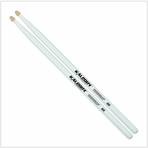 KALEDIN DRUMSTICKS 7KLHBW5A Барабанные палочки 5A WHITE